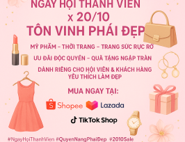 🌸 NG&Agrave;Y HỘI TH&Agrave;NH VI&Ecirc;N x 20/10 &ndash; T&Ocirc;N VINH PH&Aacute;I ĐẸP 🌸 💎✨ C&Ugrave;NG PNJ x LINLY STORE x HUFUHOLIC &ndash; BỘ BA THƯƠNG HIỆU HOT NHẤT SHOPEE HỘI TỤ! ✨💎 🌟 V&Agrave; ĐẶC BIỆT D&Agrave;NH RI&Ecirc;NG CHO T&Iacute;N ĐỒ GIA DỤNG THANH V&Acirc;N KITCHEN !